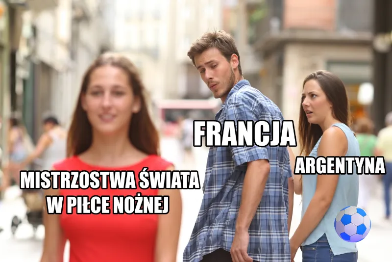 Mężczyzna ogląda się za kobietą, obok niego dwie inne kobiety.