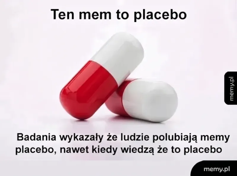 Dwa kapsułki leku, jedna czerwona i jedna biała.