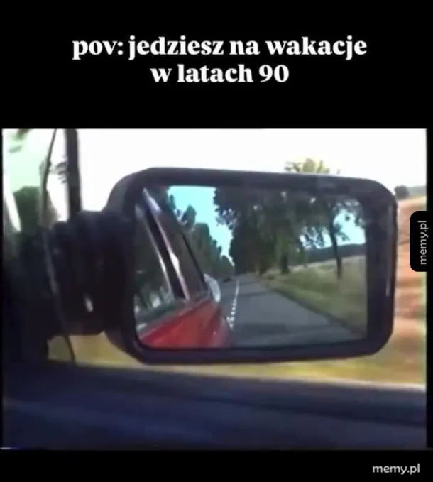 Wakacje w latach 90