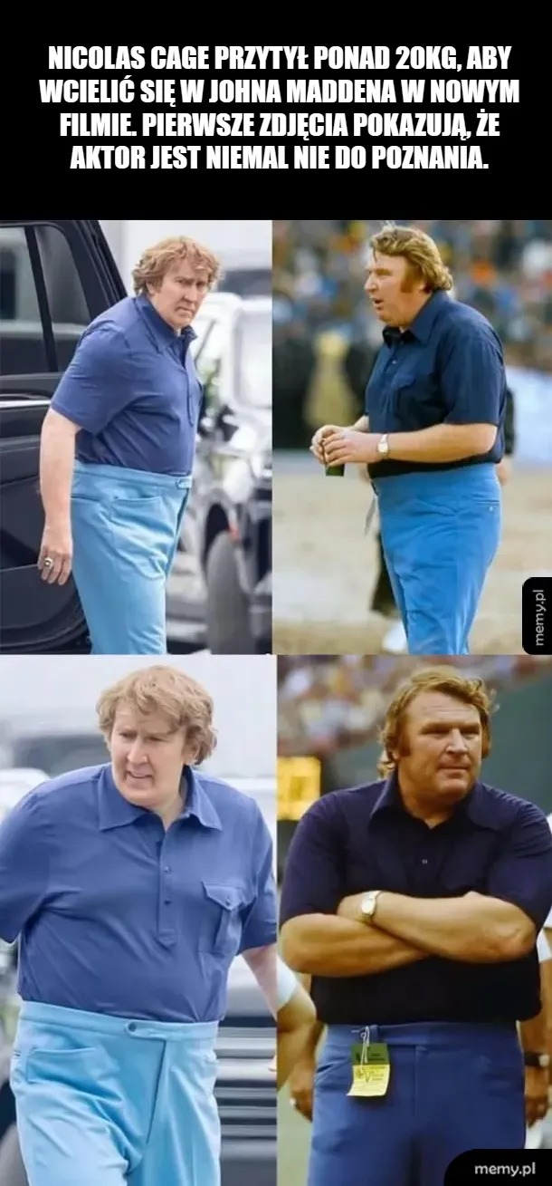 Zjadł chyba całą Amerykę do roli! 🎬🍔😂
