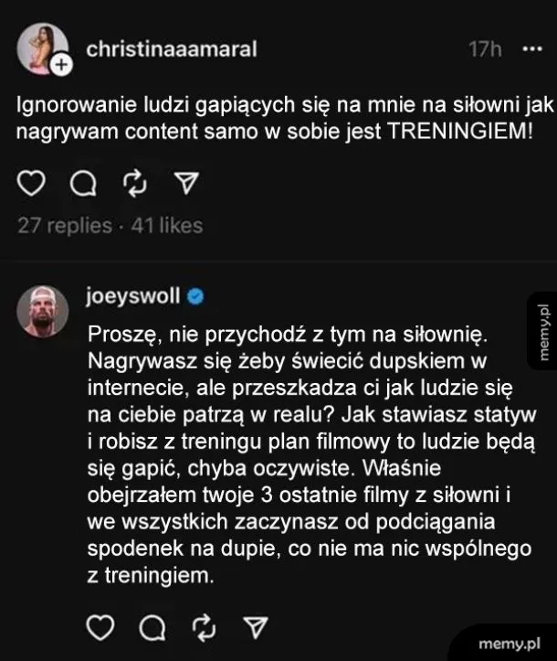 Piekło kobiet na siłowni