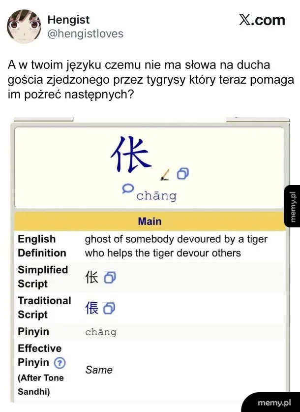Często używane słowo musi być krótkie