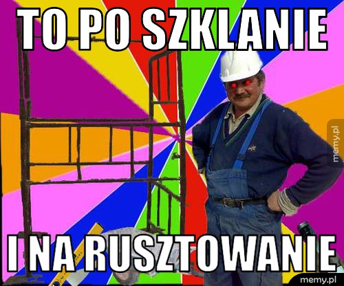 szklana z rana jak śmietana