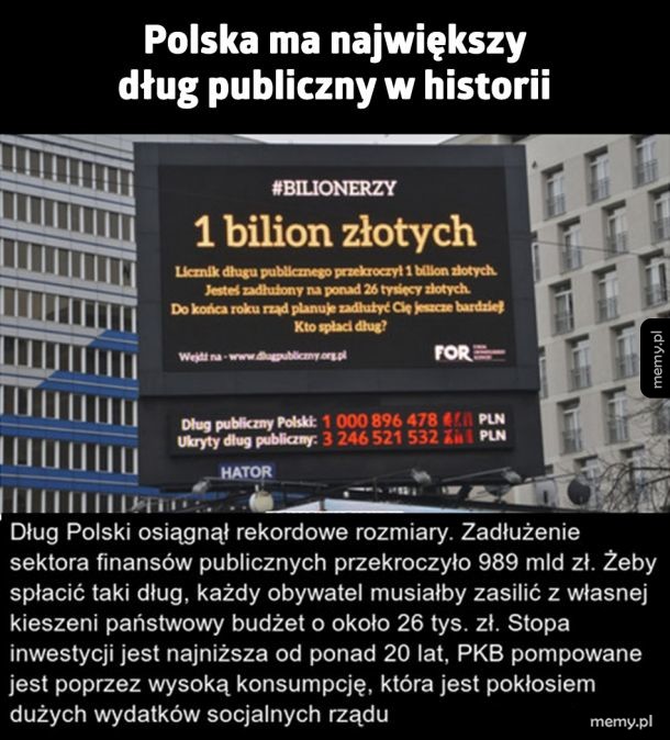 Polski dług