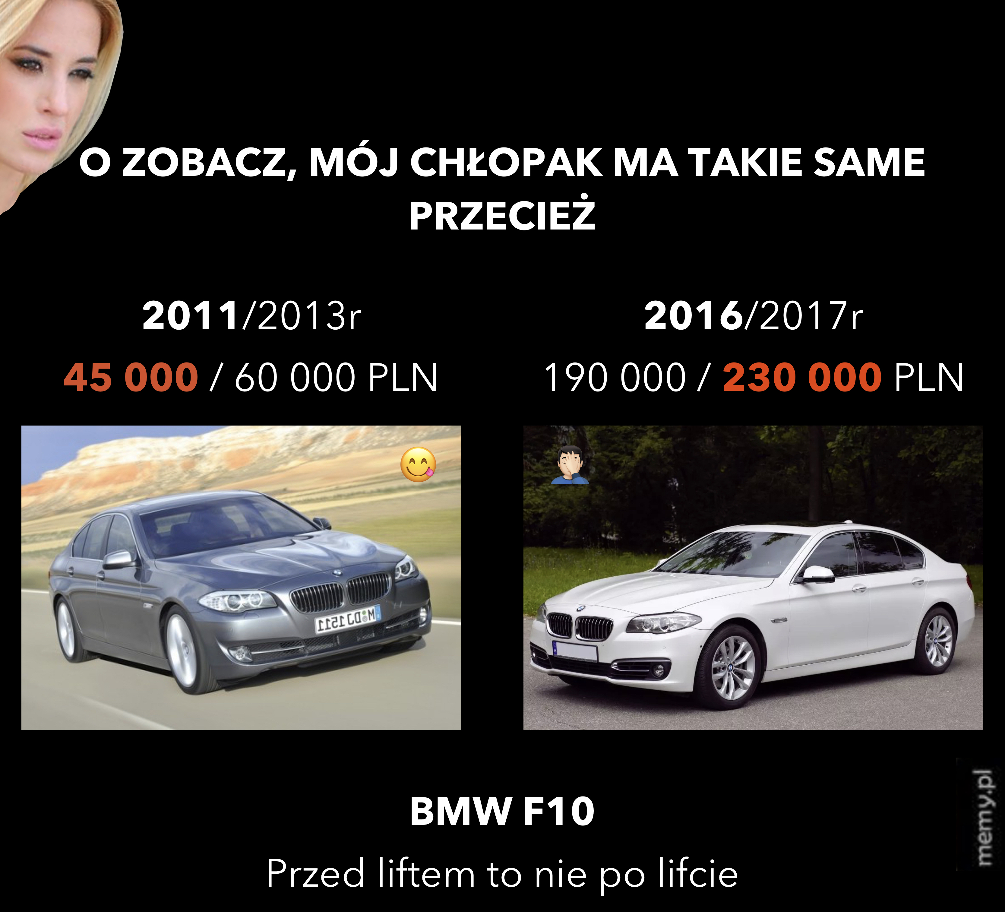 Jak odróżnić BMW f10