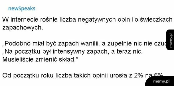 Świeczki zapachowe
