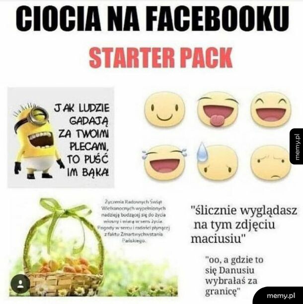 Ciocia na facebooku