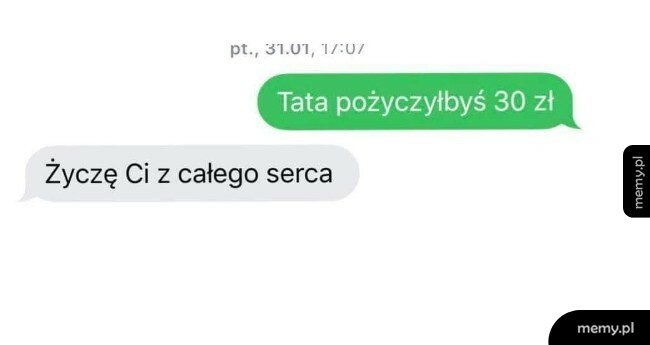 No i pożyczył