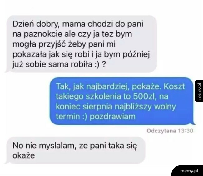 Niedobra pani
