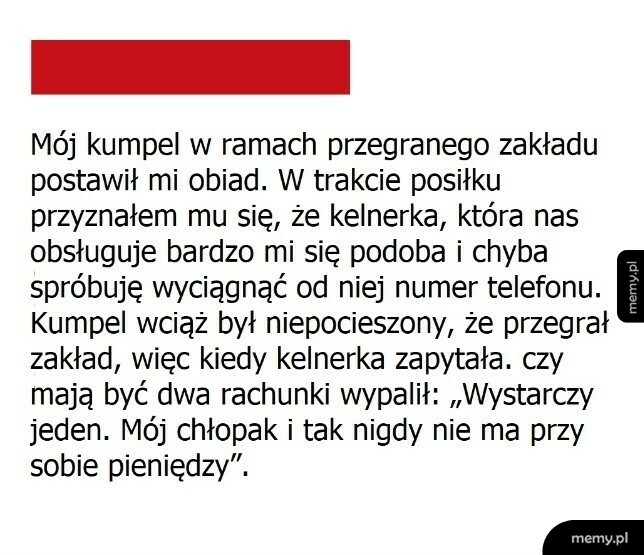 Przegrany zakład