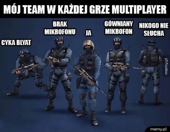 Mój team