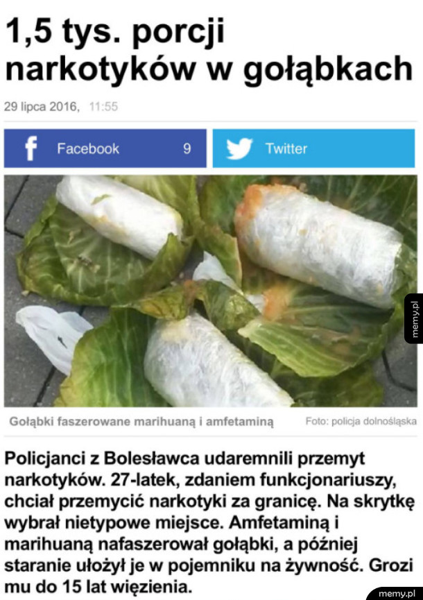 Gołąbkowy baron narkotykowy